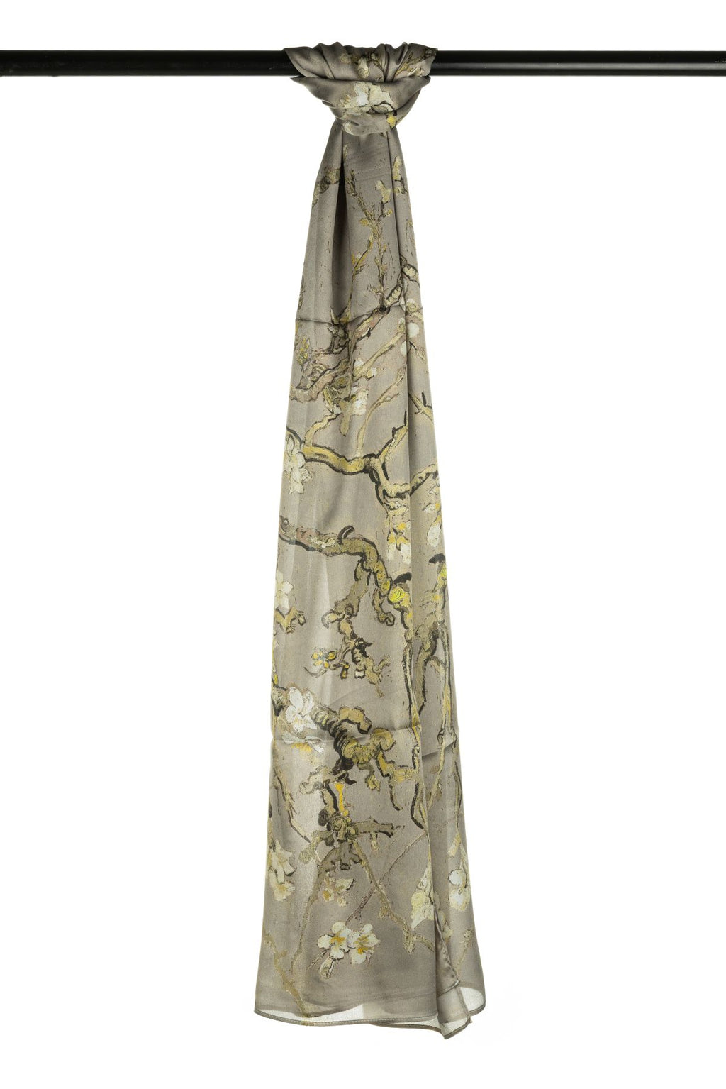 Almonde Bej İpek Vual Şal