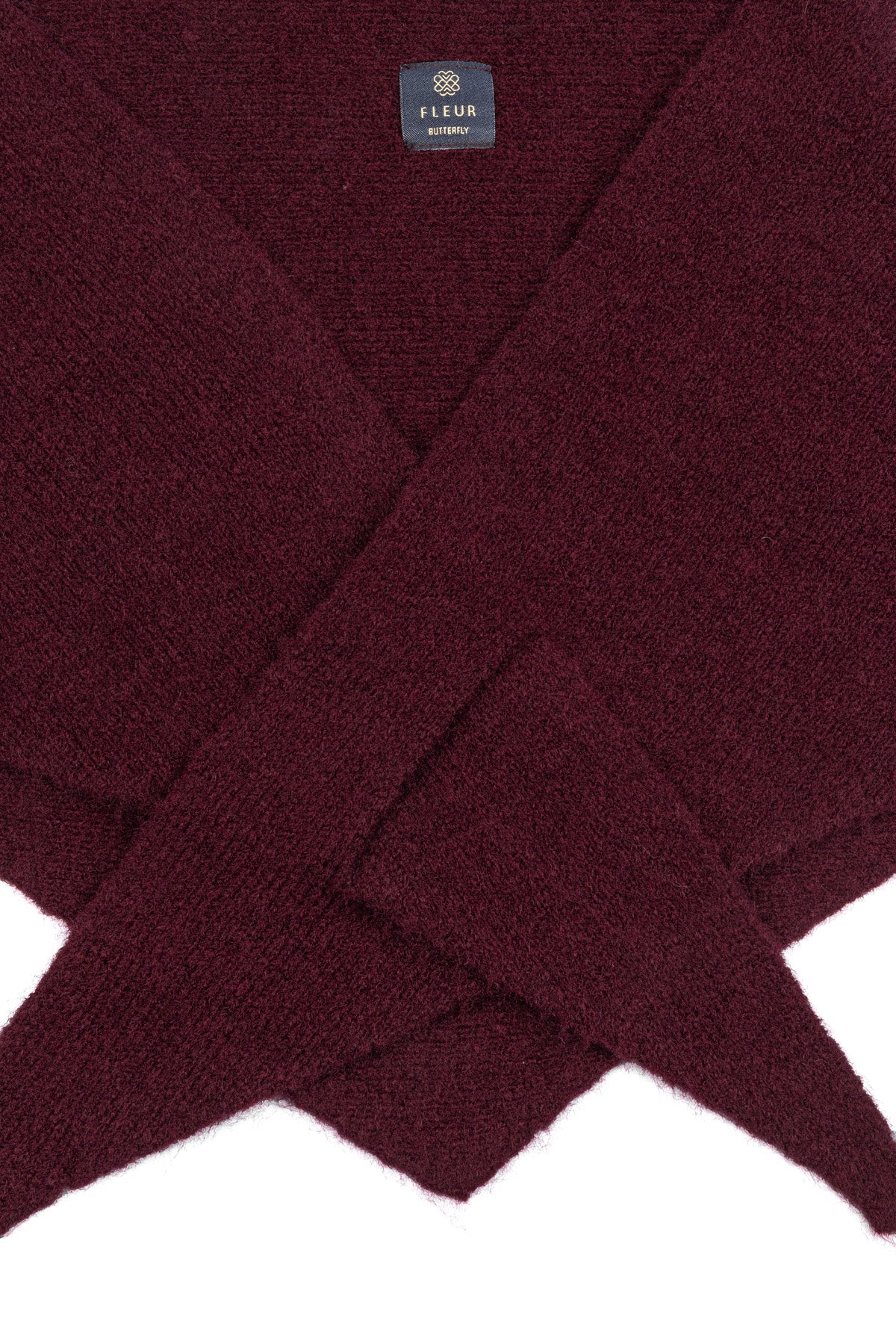 Le Prisme Violette — Yün Üçgen Atkı Mürdüm