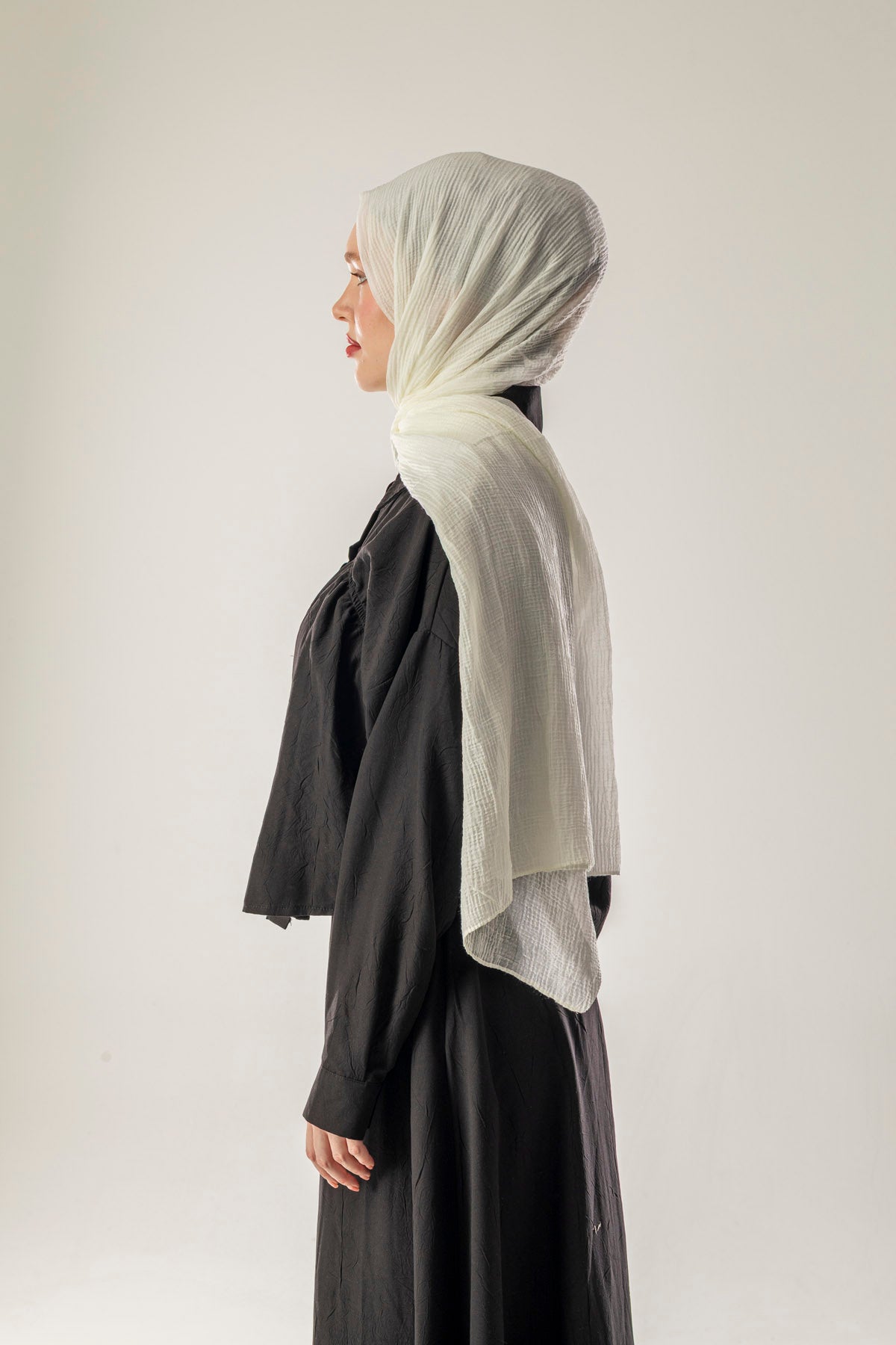 Dama Desen İnci Müslin Şal