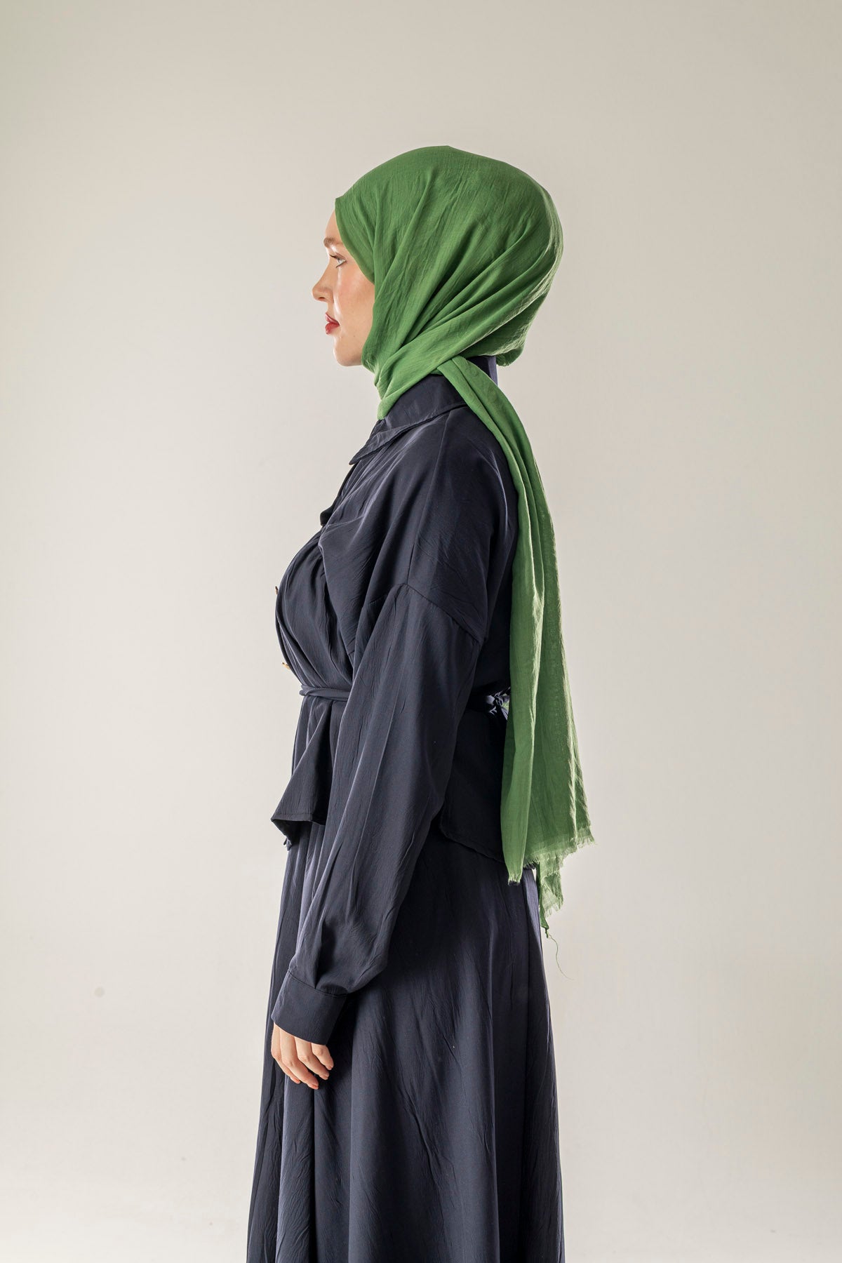 Pamuk Şal Elma Yeşili