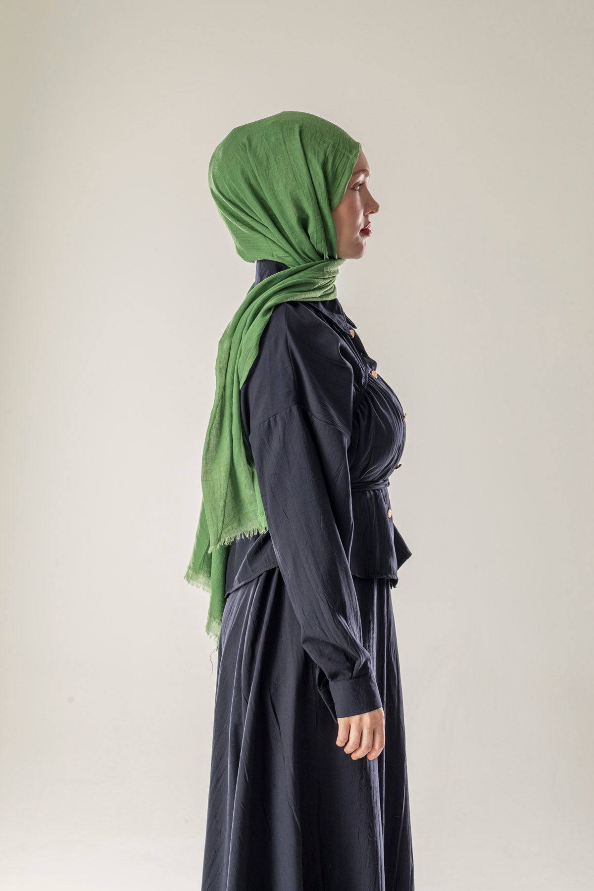 Pamuk Şal Elma Yeşili