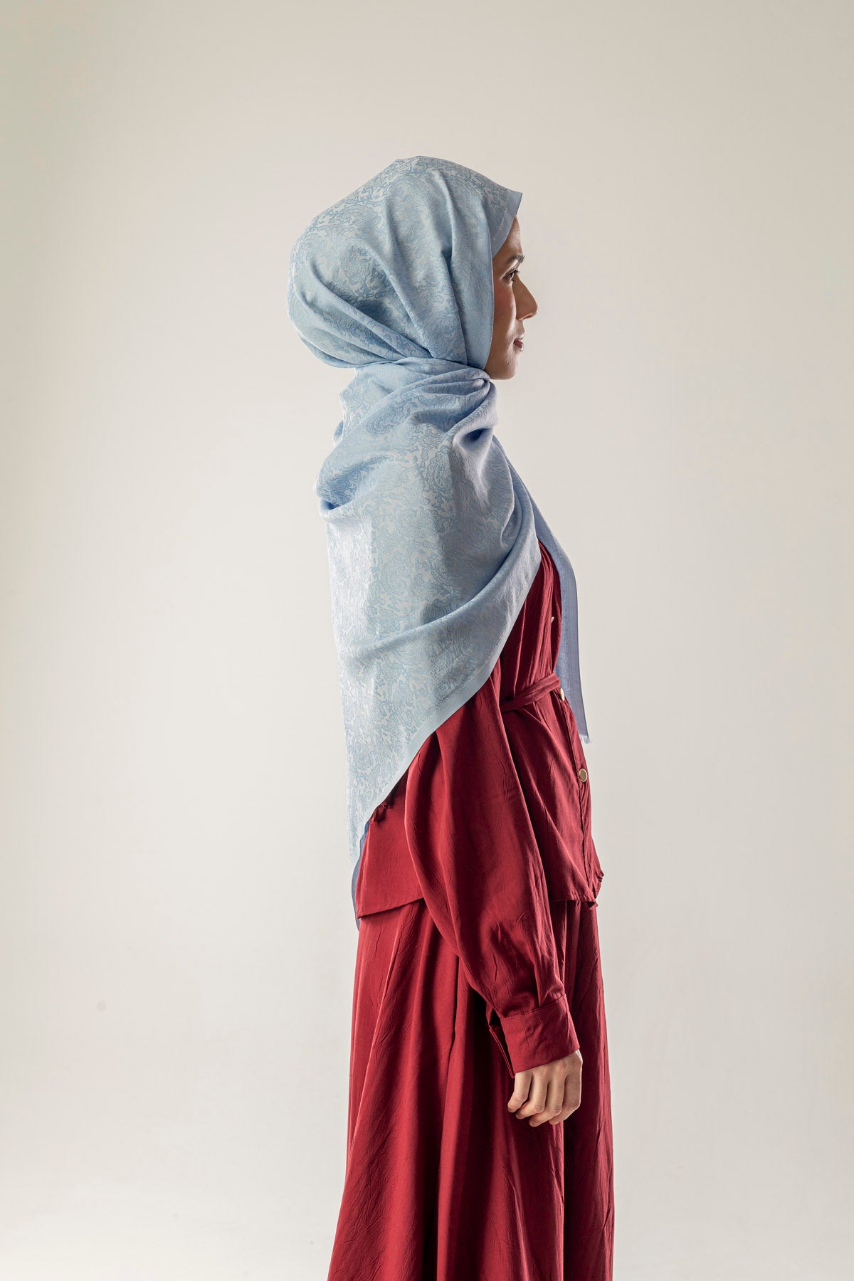 ChillwaveDesenli Dokuma Pamuk Şal