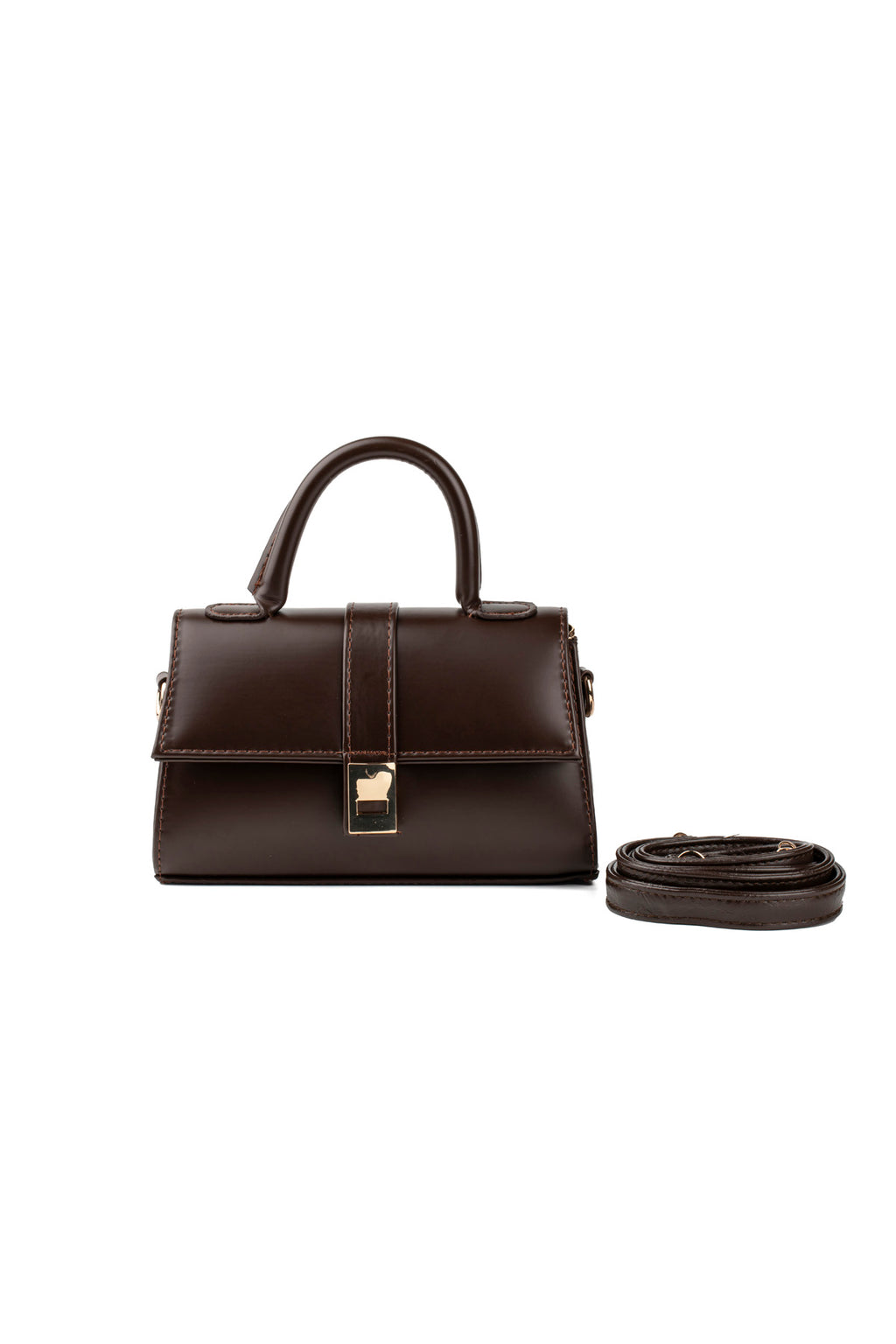 Muse Kapaklı Çanta Acı Kahve