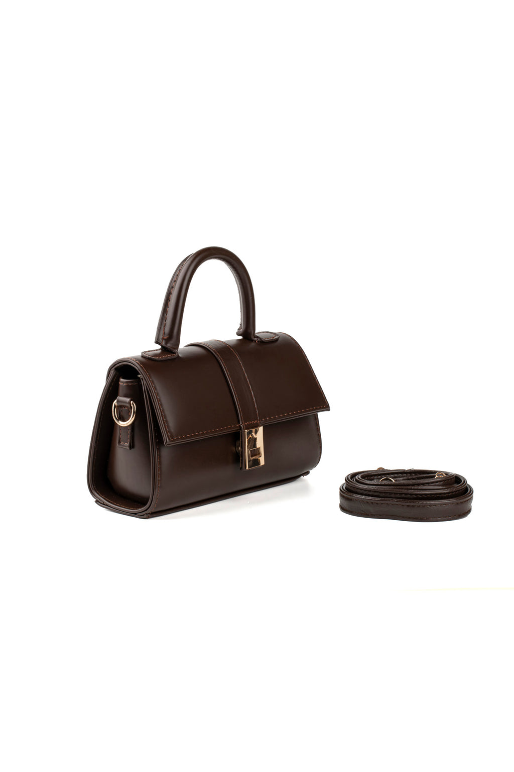 Muse Kapaklı Çanta Acı Kahve