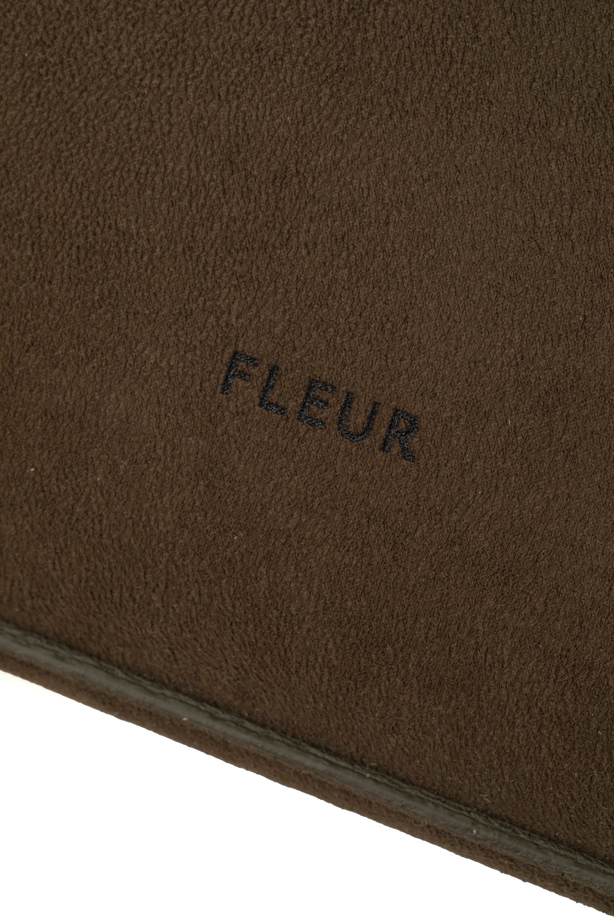 Twist Süet Dokulu Çanta Haki